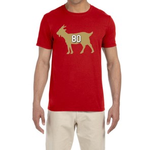 jerry rice goat shirt