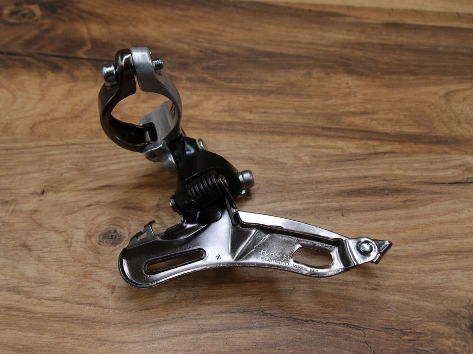 front derailleur Shimano STX FD-MC31 VIA Japan for MTB 28.6 mm top pull 1993 - Image 3 of 4