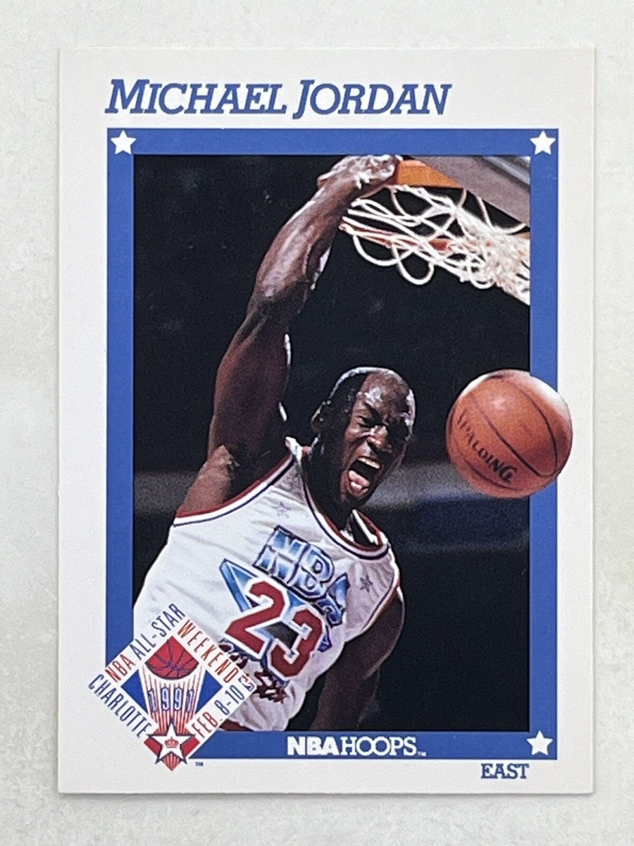 Michael Jordan 1991-92 NBA Hoops #253 HOF All-Star Team