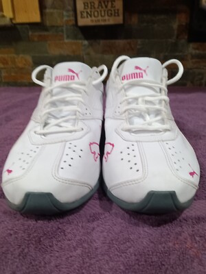 Puma Tazon Running Sneakers White/Fuchsia Size Women's
