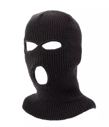 BLACK Ski Mask Men/Women Outdoor Sport ONE SIZE