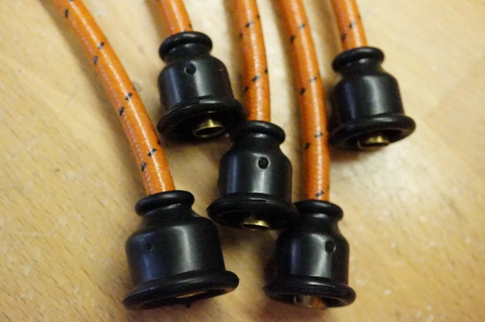 Juego de cables de encendido de bujía Willys Jeep F4-134 Hurricane 12 voltios CJ-3B CJ-5 Foto 3 de 4