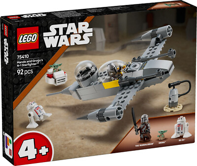 LEGO  Star Wars 75410 - Mandos und Grogus N-1 Starfighter - Versand ab 01.01.25