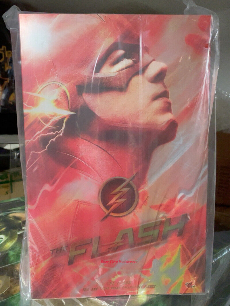 HOTTOYS HT 1/6 TMS009 DC The Flash Action Figure Collectible HOTTOYS HT 1/6 TMS009 DC The Flash Action Figure Collectible