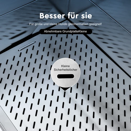 CO-Z 127cm Hunde Badewanne aus Edelstahl Haustiere Pflege Dusche Tierbadewanne - Bild 29 von 29