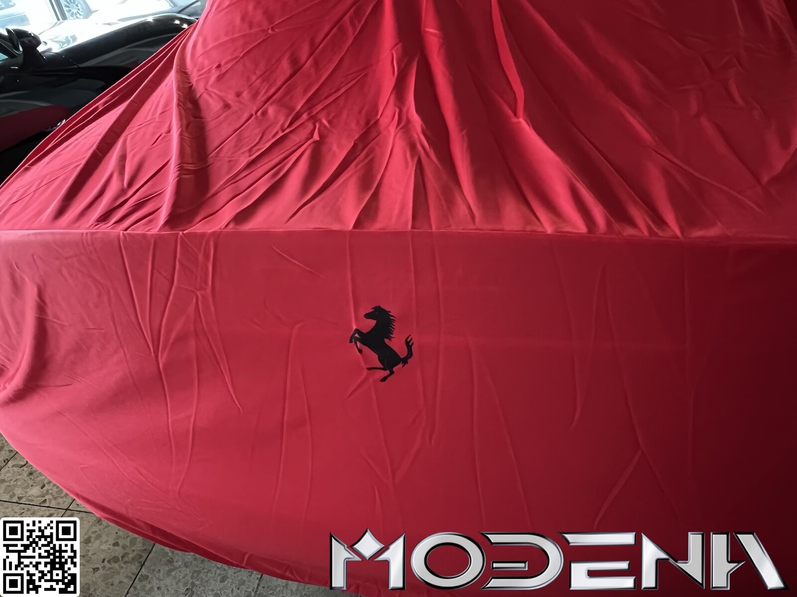 Ferrari Fino California Original Tarp Cover Fabric Garage Car Cover Red