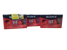 Sony HF 90-minute cassette tapes