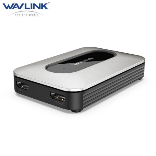 WAVLINK 4K HDMI Video Capture Card HDMI Video Grabber for Live/Gaming Streaming - Picture 1 of 9