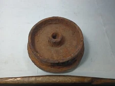Antique Ore Car Wheel Railway Track 10" Rusty And Heavy Original From Co. Os85