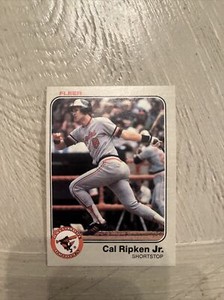 1983 Fleer - #70 Baltimore Orioles Cal Ripken Jr.