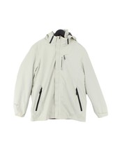 Mizuno Women's Coat Chest: 40 In Cream 100% Other Parka