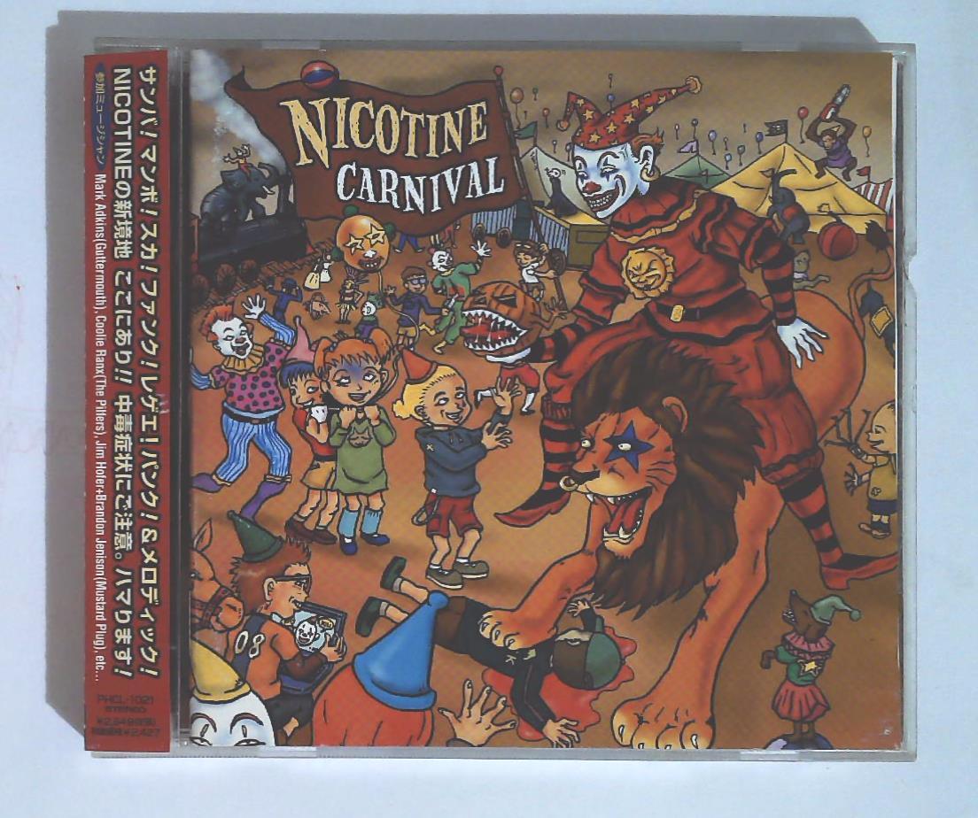 Nicotine – Carnival PHCL-1021 JAPAN CD OBI