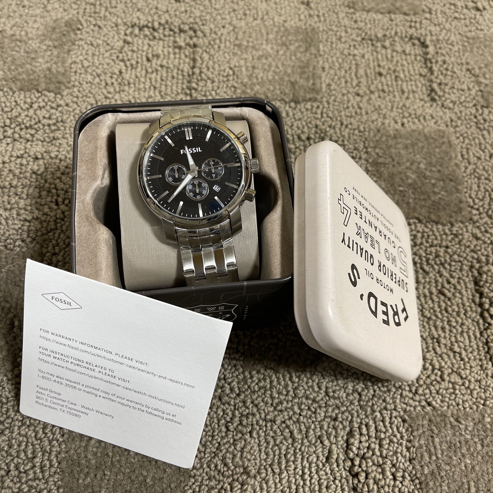 Fossil Lance Chronograph Date 42mm 