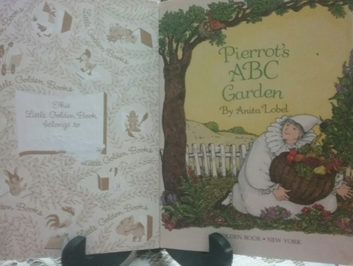 PIERROT'S ABC GARDEN Little Golden Book (Published LGB's 50th Anniversary) VGC - Picture 2 of 8