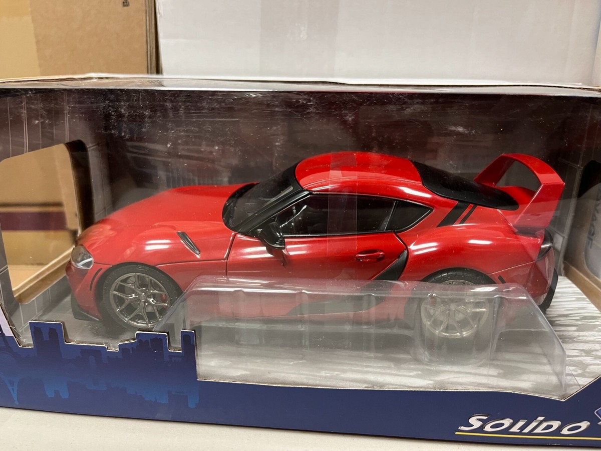 SOLIDO 1/18 トヨタ GR スープラ レッド Amazon | solido 1/18 Toyota GR Supra 2023 レッド ミニカー