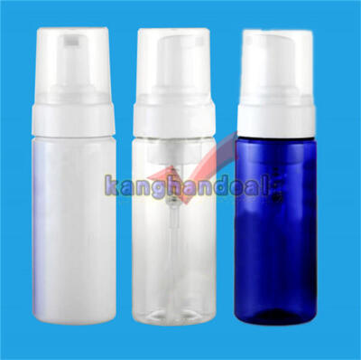1PC 150ml Clear Blue White Soap Foaming Empty Bottles Dispensers Foam Pump