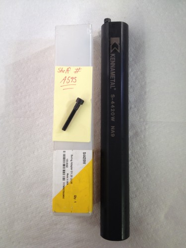 NEU 1-1/4" KENNAMETAL S-4420W NA9 AUSTAUSCHBARER KOPF BOHRSTANGE. -(A595)-