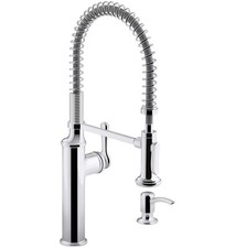 Kohler R10651-SD-CP Sous Pro-Style Single-Handle Pull-Down Sprayer Kitchen Fauce