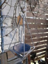 ShabbyChic Hängeampel Elise Vintage Gartendeko Pflanzampel Pflanztopf Blumen