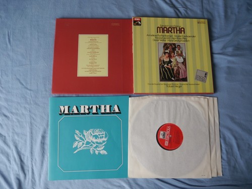3LP-Box Friedrich von Flotow, Anneliese Rothenberger, Hermann Prey – Martha
