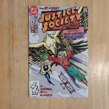 Justice Society of America #6 Vintage Collector's Item DC Comics 1991