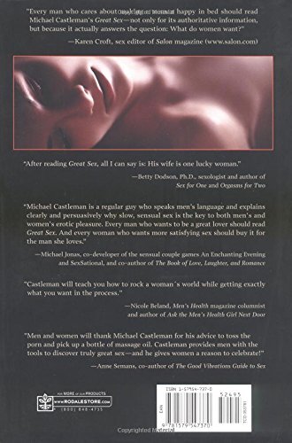 Great Sex: A Man's Guide to the Secret Principles of Total-Body Sex Castleman - Picture 2 of 2