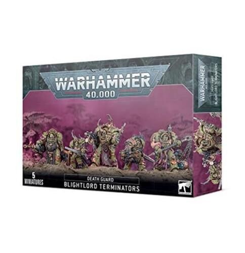 Warhammer 40k: Death Guard - Blightlord Terminators - Foto 1 di 1