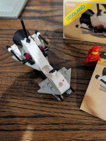 Lego 6842 Shuttle Craft, Classic Space 1981, Complete With Box & Instructions