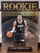 Victor Wembanyama SP RC Rookie Revolution 2023-24 Panini Select#9 Spurs