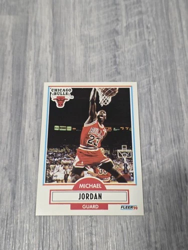1990-91 Fleer - Michael Jordan #26 Chicago Bulls - NICE! - C120