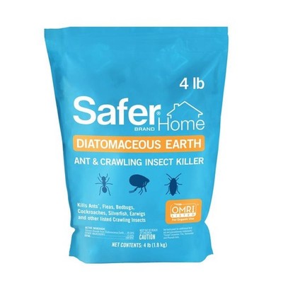 Safer Brand Diatomaceous Earth Ready To Use Ant & Crawling Insect Killer 4lb bag