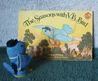 Vintage Fisher-Price Woodsey V. B. Bird Finger Puppet & Book, - NICE!