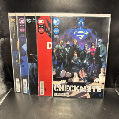 CHECKMATE #1 2 & 5. 2021 Alex Maleev DC Comic Book Brian Michael Bendis(I22)(35)