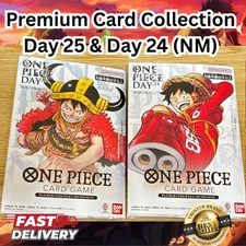 Premium Card Collection Day 25 & Day 24 Limited One Piece Card Game Japanese NM