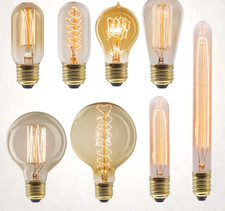 Vintage LED Edison Bulb E27/B22 Dimmable Filament Antique Retro Industrial Light