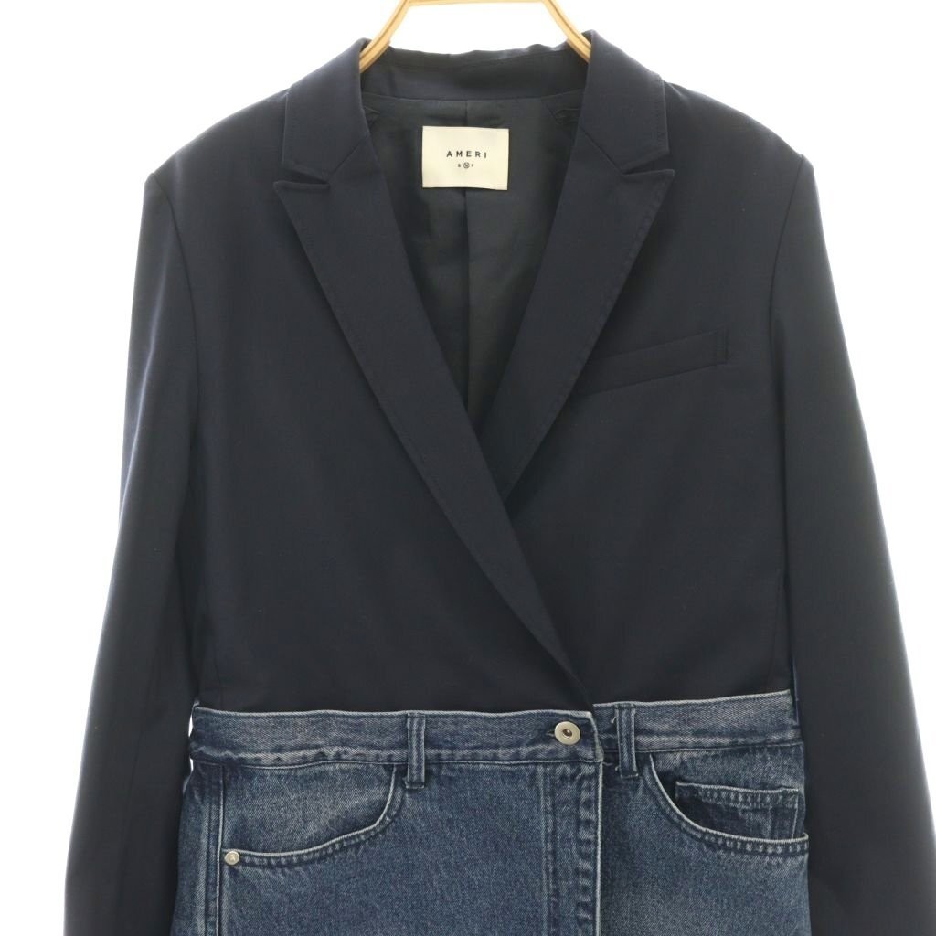 Ameri VINTAGE AMERI DENIM DOCKING JACKET Tailored… - image 4