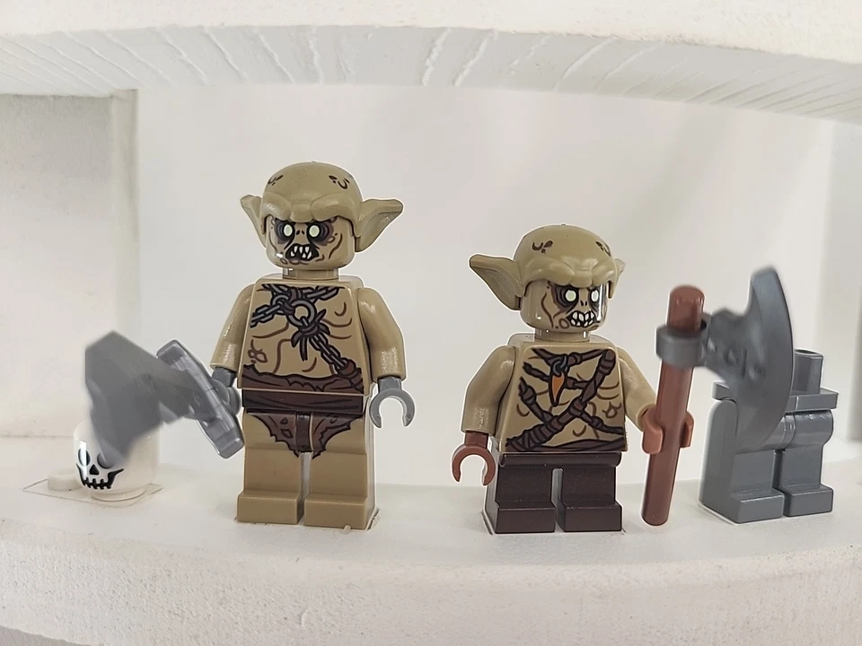 LEGO 79010 HOBBIT Incomplete Minifigure Lot Ori Nori Dori Goblins Dwarf - Image 4 of 4
