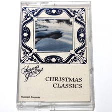 Christmas Classics Season's Greetings Cassette Tape Holiday Music PLAY TESTED