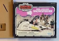 Vintage Star Wars Rebel SNOWSPEEDER Original BOX & INSERT 1980 Kenner NICE