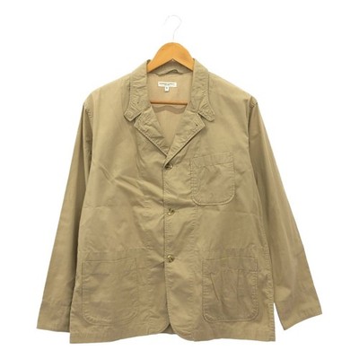Engineered Garments Baker Cotton Jacket Beige S Used -Shipping from Japan