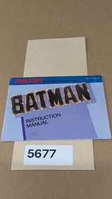Batman  - Nintendo NES- Manual Only **NO GAME!