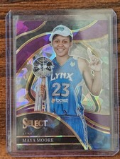 2024 Panini Select WNBA - Courtside Maya Moore #245 Purple Ice Prizm /149