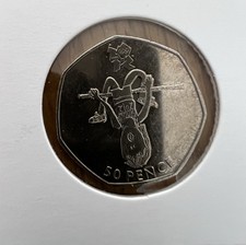 a 2011 London Olympic Athletics 50p coin - Available on eBay