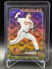 Corbin Burnes 2024 Topps Hot Dogs Holiday Foil #501 - Baltimore Orioles