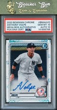 2020 Bowman Chrome Mega Box Anthony Volpe Auto PSA 10 Auto 10