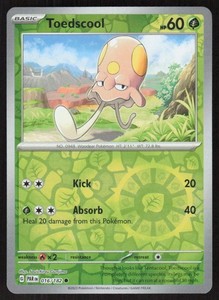 Toedscool 016/182 Paradox Rift Reverse Holo