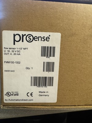 AUTOMATION DIRECT/Prosense FMM150-1002 / FMM1501002 (BRAND NEW)
