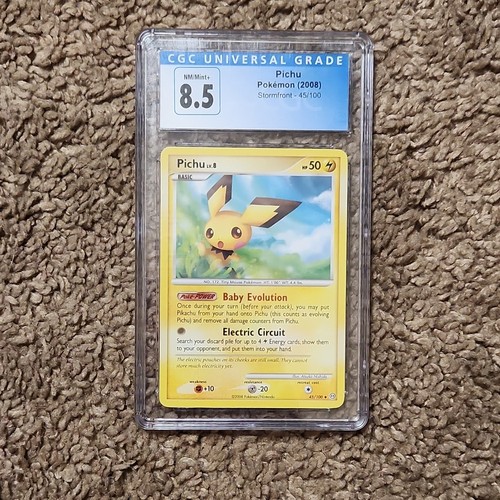 Pichu graded CGC 8.5 for sale on eBay