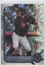 2022 Bowman Draft Chrome Sparkle Refractor Jose Salas #BDC-175 pd5