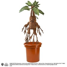 HARRY POTTER Alraune (Mandrake) Interaktive Plüschfigur (Noble Collection) 30 cm